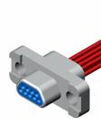 J30J type –D crimp contact connectors Connectors Plug
