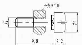 J40 Retaining Member Connectors Type L, L2 locking bolt