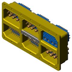 J16 six rectangular connectors Connectors Shell Accessories