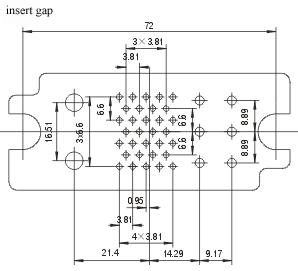 DL40Z/T series Connectors Product Outline Dimensions