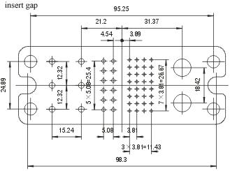 DL52Z/T &DL52Z-01 series Connectors Product Outline Dimensions