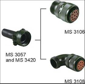 MIL-C-5015 series Connectors Product solid picture