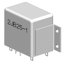 2JB25-1  Magnetism Keep and hermetical relay series Relays Product solid picture