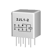 2JL1-2 Subminiature and hermetical Electromagnetism relay series Relays Product solid picture