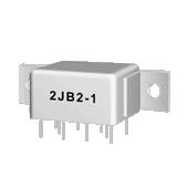 2JB2-1  miniature and hermetical Electromagnetism relay series Relays Product solid picture