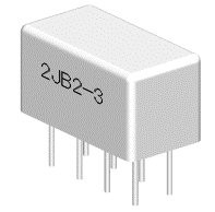 2JB2-3 miniature and hermetical Electromagnetism relay series Relays Product solid picture