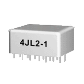 4JL2-1 miniature and hermetical Electromagnetism relay series Relays Product solid picture