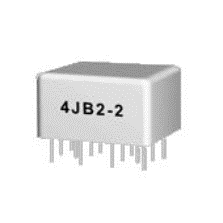4JB2-2 miniature and hermetical Electromagnetism relay series Relays Product solid picture