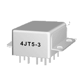 4JT5-3 miniature and hermetical Electromagnetism relay series Relays Product solid picture